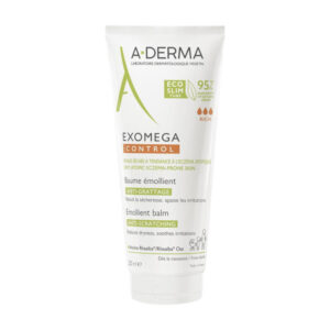A-Derma - Exomega Control - Baume émollient anti-démangeaisons - Peaux sèches à tendance à l'eczéma atopique