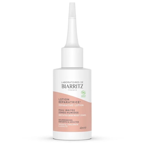 Lotion Bio 40ml Soins Réparateurs Répare et assèche la peau irritée