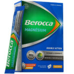 Berocca® Magnésium - Double action fatigue et nervosité, mémoire et concentration - programme express 14j - Magnésium, Vitamines B, Rhodiole, Mélisse - Complément alimentaire - 14 sachets