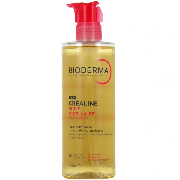 Huile micellaire Crealine Bioderma - Démaquillant - 300ml