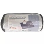 Memocervical Oreiller ergonomique à mémoire gris - 40 × 60 cm