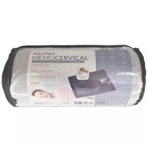 Memocervical Oreiller ergonomique à mémoire gris - 40 × 60 cm