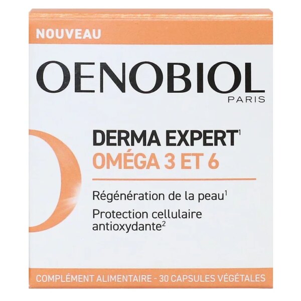 Derma Expert Oméga 3 et 6 30 Capsules