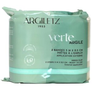 2 Bandes Argile Verte Argiletz - Soulagement Naturel Rapide