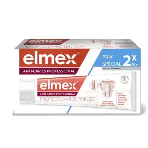 Dentifrice anti-caries Profesionnal spécial 2x75ml