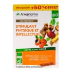 Arkofluides Stimulant Physique Bio 20 Ampoules - Tonus Naturel