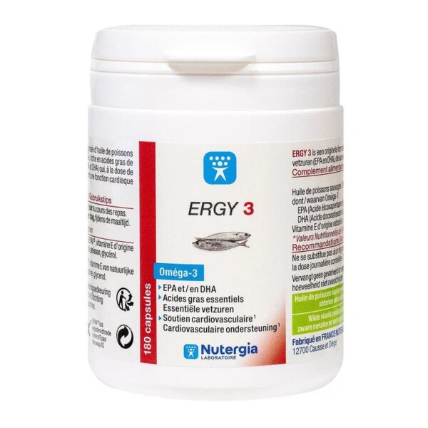 Ergy 3 180 Capsules