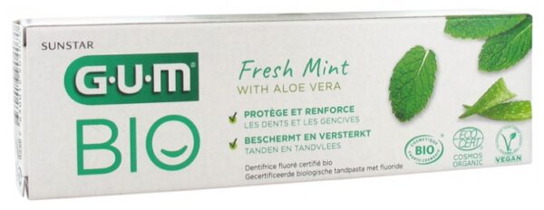 Dentifrice Menthe Fraîche Aloe Vera Bio 75 ml