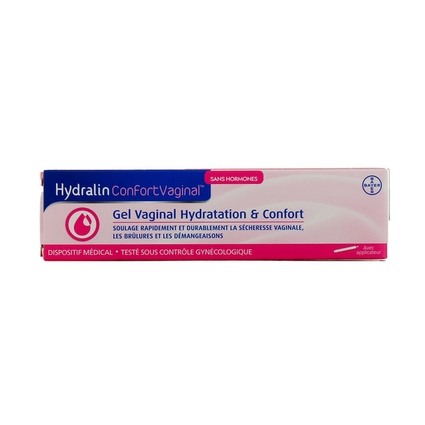 hydralin gel vaginal pour contrer la sécheresse vaginale et hydrater