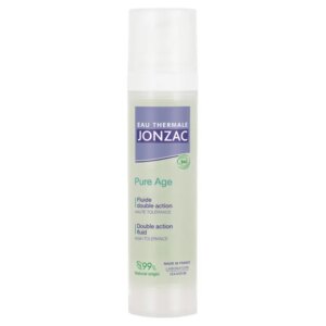 Fluide Double Action Anti-Age, Anti-Imperfections 40ml Pure Age Peaux adultes à imperfections Eau thermale Jonzac