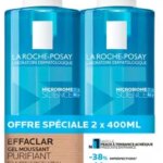 Effaclar Gel Moussant Purifiant Lot de 2 x 400 ml