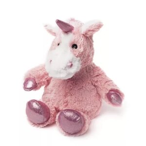 Bouillotte peluche cozy licorne