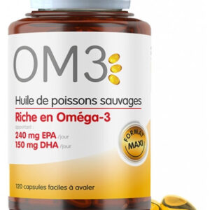 OM3 Complément alimentaire 120 capsules
