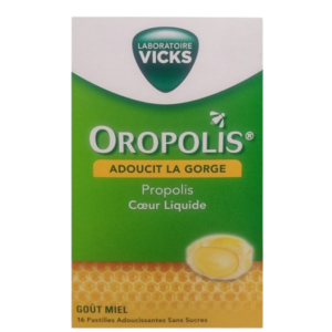 Oropolis Cœur liquide propolis 16 pastilles - Image 1