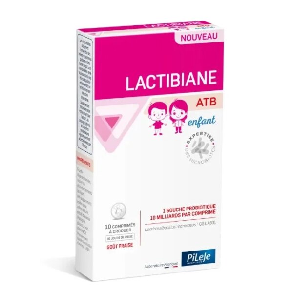 Lactibiane ATB Enfant - 10 comprimés à croquer