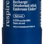 Respire Déodorant Stick Embruns Cèdre Recharge 50 g