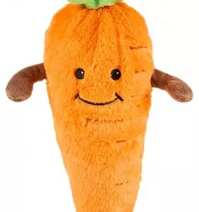 Cozy Peluches Déhoussables Bouillotte Carotte