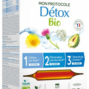 Protocole bio Detox 30 ampoules