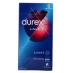 Love 6 préservatifs latex caoutchouc naturel