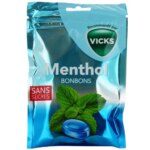 Vicks Bonbons Menthol Sans Sucres - 72g