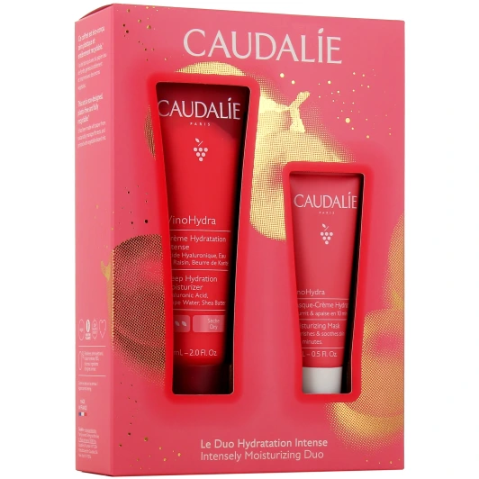 Coffret Noël Caudalie VinoHydra Duo Hydratation Intense