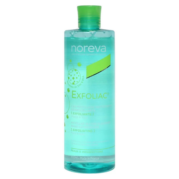 Noreva Exfoliac Eau Micellaire Nettoyante Démaquillante Exfoliante 400 ml