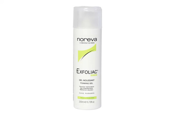 Exfoliac Gel Moussant Noreva 200ml – Purifie les peaux à imperfections