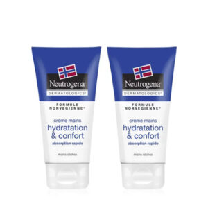 Crème Mains Hydratation Et Confort Absorption Rapide 2x75ml