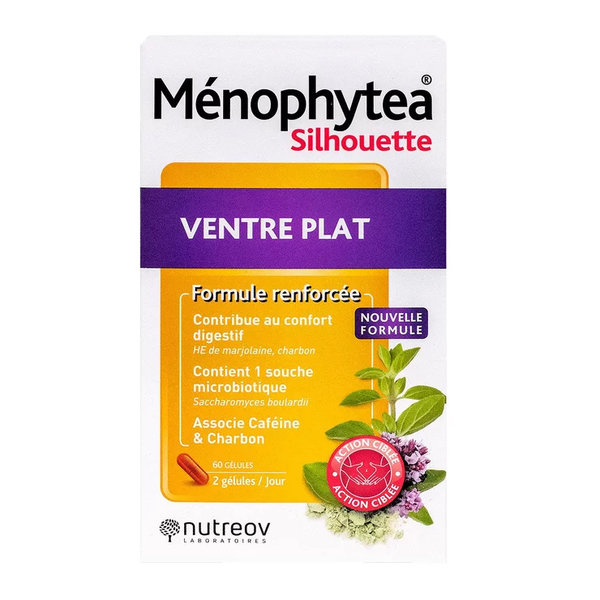 Ménophytea Ventre Plat 60 Gélules – Efficacité prouvée | Pharmacie