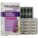 Ménophytea ménopause Équilibre Bouffées de Chaleur 40 Gélules Jour & Nuit – Nutreov