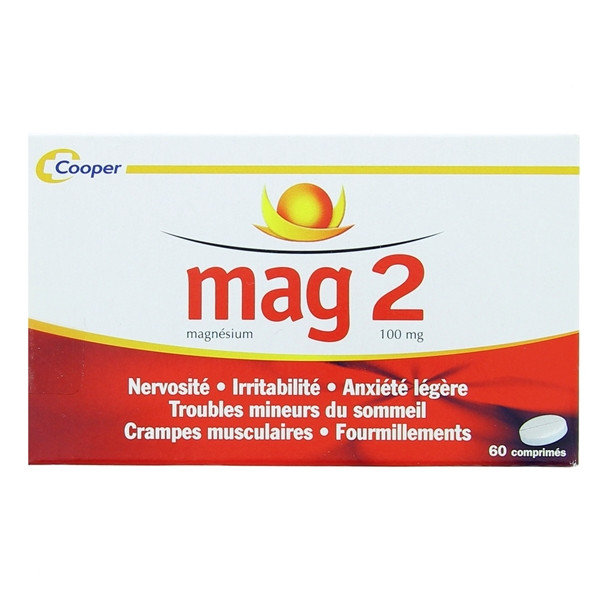 MAG 2 CPR 100MG BT 60