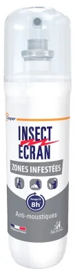 Insect Ecran Zones Infestées 100ml – Répulsif DEET 50% | Parapharmacie Online