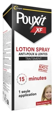 Pouxit XF Spray 100ml - Traitement anti-poux & lentes en 15 min | Parapharmacie Online