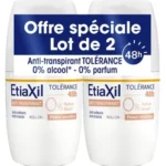 ETIAXIL DEO TOLERANCE 48H ROL50ML2