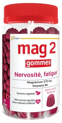 MAG 2 GOMME FRAMBOISE 45
