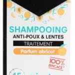 Pouxit Shampoing Anti-Poux et Lentes - Parfum Abricot 200 ml