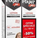 Pouxit XF - Lotion Anti-Poux & Lentes - Traitement 15 minutes - Lot de 2x100ml