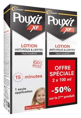 Pouxit XF - Lotion Anti-Poux & Lentes - Traitement 15 minutes