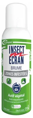 INSECT ECRAN BRUME ZONES INFESTEES. SPRAY 100 ML
