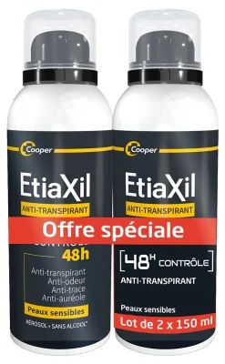 ETIAXIL DEO HOM 48H AERO 150MLX2