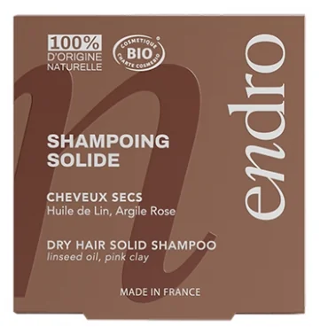 Shampoing Solide Cheveux Secs Bio 80 ml