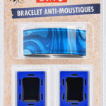 Bracelet Anti-Moustiques Motif Bleu Cinq sur Cinq