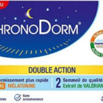 ChronoDorm Double Action Mélatonine 1,9 mg Valériane 15 Comprimés