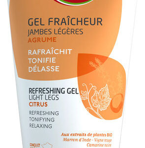 Phyto Gel Fraîcheur Jambes Légères Agrume Bio 150 ml