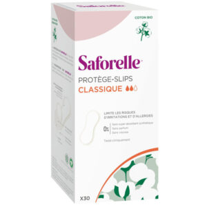 30 protège-slips classiques coton bio