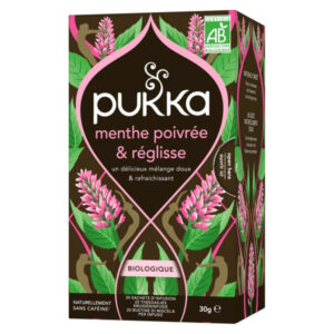 Menthe Poivrée et Réglisse Bio 20 Sachets
