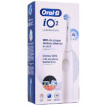 Oral-B iO2 Brosse À Dents Électrique Blanche, 1 Brossette