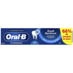 Dentifrice Oral-B Professional Émail Renforcé Menthe Verte Eucalyptus Arôme Menthe Poivrée 125 ml
