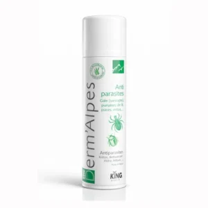 antiparasitaire derm'alpes 250ml de la marque King