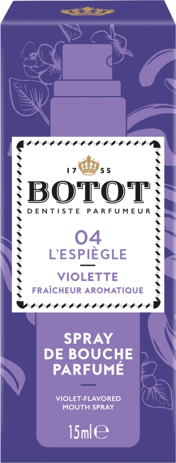 Botot Spray Bouche Violet 15ml